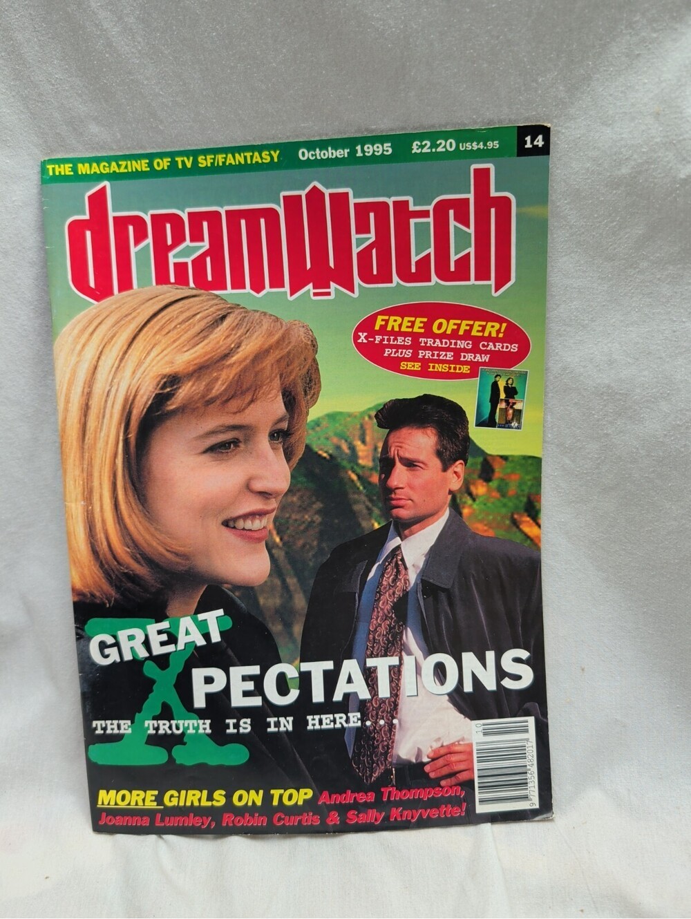 DREAMWATCH #14 sf MAGAZINE (FN/VF) THE X-FILES